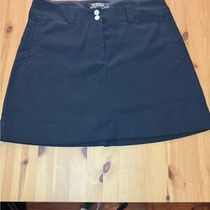 Nike Dri Fit Black Golf Skort